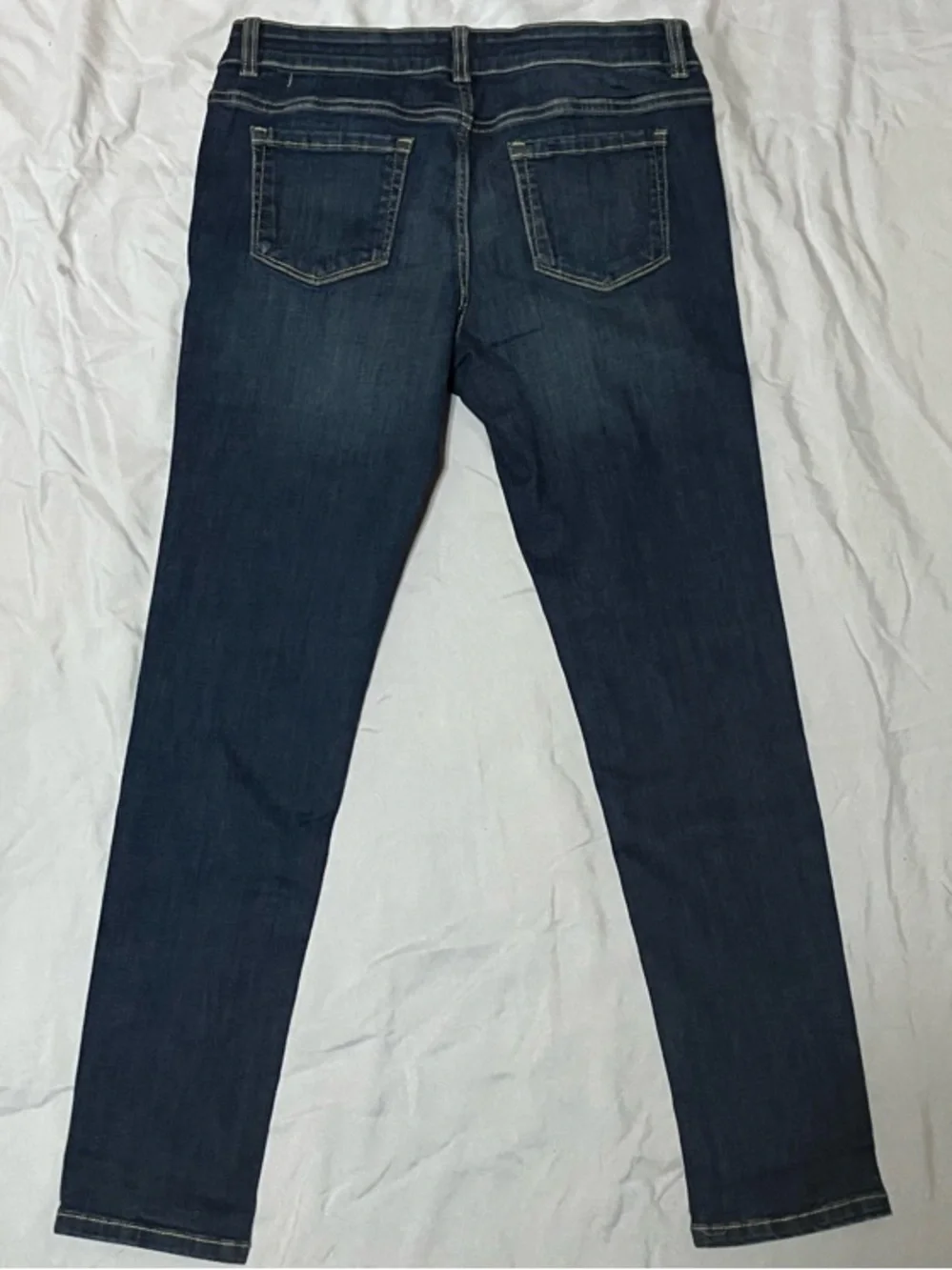Kids Dark Blue Stretch Skinny Jeans